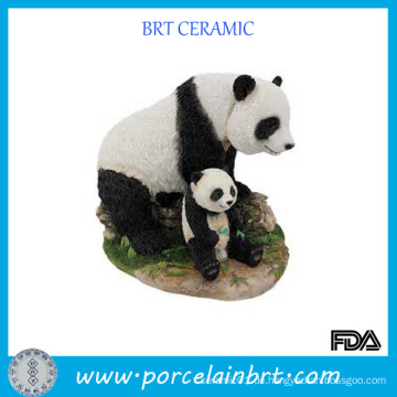 Nettes Spiel Panda Resinic Figur